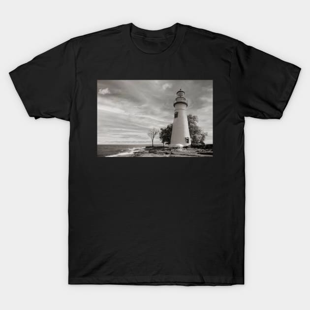 Historic Marblehead Lighthouse T-Shirt by dalekincaid